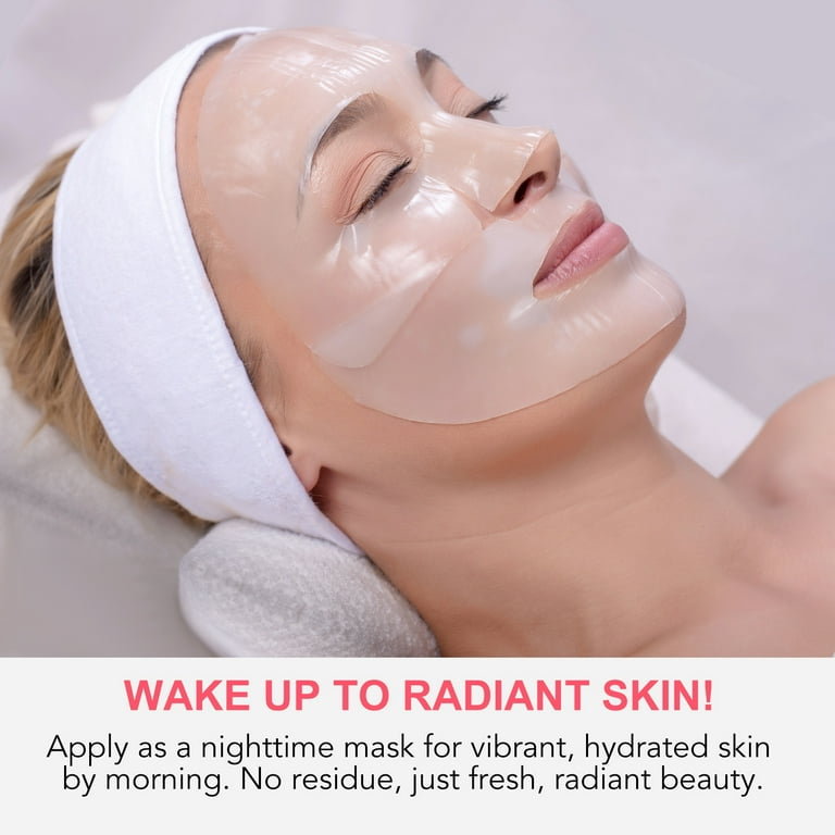 Ikzee Bio Collagen Deep Hydration Mask,Anti-Aging Hydrating Face Mask for Moisturize, Firm & Enhance Skin Vitality(4 Pcs) Ikzee Bio Collagen Deep Hydration Mask,Anti-Aging Hydrating Face Mask for Moisturize, Firm & Enhance Skin Vitality(4 Pcs)