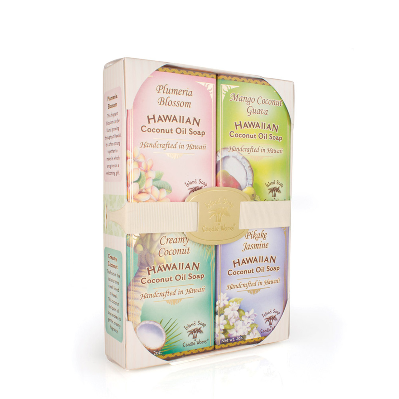 Hawaiian Botanical Soap Sampler Gift Pack - Island Soap and Candleworks