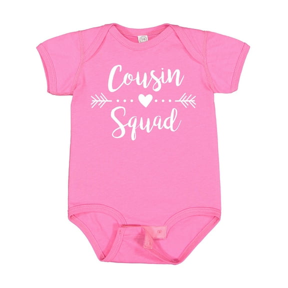 Inktastic Cousin Squad Boys or Girls Baby Bodysuit