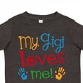 thumbnail image 4 of Inktastic My Gigi Loves Me Grandchild Boys or Girls Toddler T-Shirt, 4 of 5