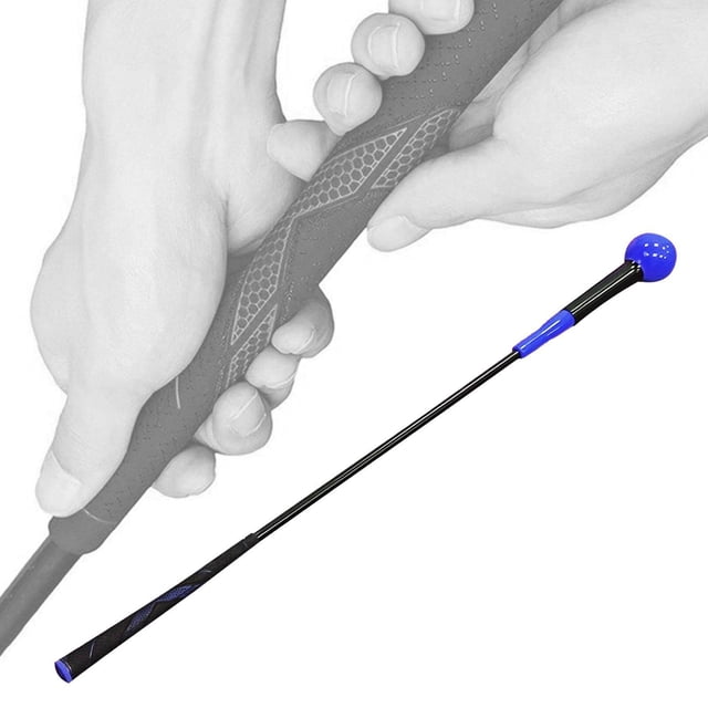 Langgg Golf Swing Formation Aide Geste Alignement Correction pour les Adultes Outil Bleu