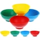 thumbnail image 4 of 8 cuencos de silicona para alimentación de bebés, cuencos de arroz, minicuencos para condimentos, resistentes a caídas (amarillo, rojo, verde y azul), 4 of 8
