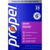Propel Zero Sugar Grape, On the Go Packs, Electrolyte Powder Drink Mix, 0.11 oz, 24 Count packets