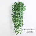 thumbnail image 2 of 37.4 Inch Artificial Hanging Vine with Hook – Realistic Fake Ivy & Grape Leaf Garland for Wall Decor – Silk-Like Faux Greenery for Indoor Outdoor, Wedding, Office & Home, 2 of 6