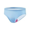 thumbnail image 2 of Byworldtasic Womens Breathable UnderwearWomen's 4D Padded Bike Underwear Cycling Bicycle Shorts Biking Riding Briefs Biker Cycle Undershorts for Women Blue, 2 of 3