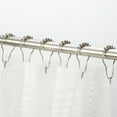 AmazerBath Stainless Steel Shower Curtain Hooks, Rustproof Decorative ...