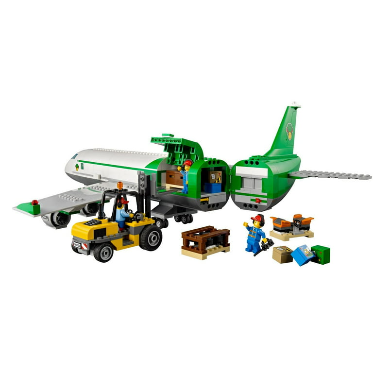 Lade være med Med vilje Tilsvarende LEGO® CITY® Cargo Terminal with 5 Minifigures, Forklift & Tower | 60022 -  Walmart.com
