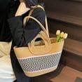 thumbnail image 2 of STYLAGO Straw Beach Bags for Women Summer Woven Tote Bag Shoulder Handbags Large Beach Bag for Holiday, 2 of 7