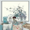 thumbnail image 3 of Fleur Aquarelle Grise II - Toile Encadrée Traditionnelle, 3 of 3