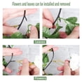 thumbnail image 3 of 41 FT Pink-White Hanging Ivy for Home, Wedding, Office & Garden Décor Artificial Rose Vine Flowers, 3 of 5