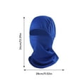 thumbnail image 2 of Ski Mask Balaclava for Men Women, Lightweight Shiesty Face Mask Full Head Cover for Football, Cycling, Motorcycle with UV Protection, 2 of 3