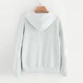 thumbnail image 3 of Tiqkatyck Womens Long Sleeve Tops Womens Long Sleeve Heart Hooded Sweatshirt Jumper Hooded Pullover, Sweaters for Women, Hoodies for Women, Gifts for Women White, 3 of 4