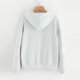 thumbnail image 3 of Gibobby Sudaderas largas con capucha Mujeres Casual Loose Top Shirt Long Manga Heart imprimió Hoodie Top Suatshirt Jumper encapuchado Pullover Top Blouse （Blanco， XXXL), 3 of 4