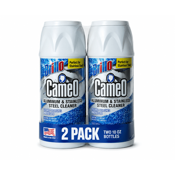Cameo Aluminum & Stainless Steel Cleaner-10oz 2 pack