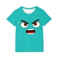 thumbnail image 2 of Bnwani Shirts for Boys Fashion Short Sleeve Girls T Shirts Comfortable Tee Mint Green Sizes 3-9, 2 of 6