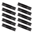 thumbnail image 4 of 10 tapas de boca ancha para tarros Mason de 70 mm, de metal, con cierre hermético a prueba de fugas, ideales para yogur, mermelada y miel. Color negro., 4 of 7