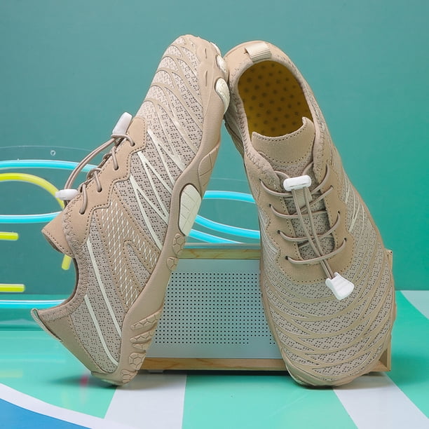 Calzado acuático unisex, antideslizante, para deportes acuáticos (caqui, talla 39).