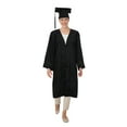 thumbnail image 3 of CIMAXIC Ensemble de Robe de Bachelor pour Femmes Adultes, Robe de Collation des Grades avec Écharpe et Pompon - Taille TG, 9.17"X9.17"X6.3", 3 of 4