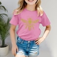 thumbnail image 2 of TZEWGL Tees For Infnat Short Sleeve Cartoon Printed Round Neck Top For Toddlers size 3-4T, 2 of 5