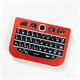 thumbnail image 2 of Teclado mini 2 en 1 con rueda de desplazamiento Bluetooth USB en modo dual DPI para Blackberry P9981, ajuste de velocidad de diez velocidades y todas las teclas sin conflictos, 2 of 5