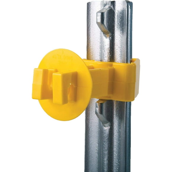 Aislador T-Post Dare 2b SNUG-XLSTP-25 amarillo, 25 unidades