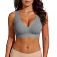 thumbnail image 3 of Vixolx Womens Sports Bras Wireless Seamless Push Up Support Bras, 3 of 5