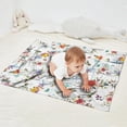 thumbnail image 2 of Pioneer Flower Floral Print Pattern Blanket,Comfortable Soft Lamb Wool Throw Blanket,All Season,Warm Lightweight Blankets for Sofa Bed Couch Living Room Chair,30"x40", 2 of 4