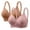 Coffe Pink, variant on Erwazi 2 Pack Women Support Wireless T-Shirt Bra Plus Size Seamless Convertible Wirefree Bras Push Up Padded Full Figure Bra