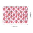 thumbnail image 3 of Daiia Strawberries Front Door Mat, Heavy Duty Durable Welcome Mat for Outdoor Indoor, Dirt Trapper Waterproof Super Absorbent Door Mat, 16" x 24", 3 of 9