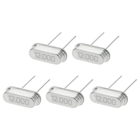 DIP Quartz Crystal Oscillators Resonators 12MHz HC-49S Replacements 5Pcs