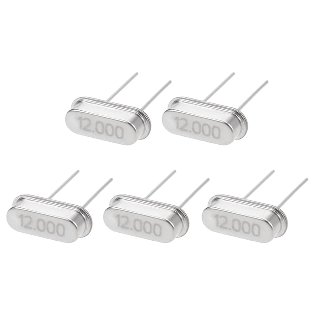 Unique Bargains DIP Quartz Crystal Oscillators Resonators 12MHz HC-49S Replacements 5Pcs