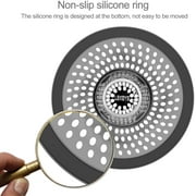 LEKEYE Drain Hair CatcherBathtub Shower Drain Hair TrapStrainer Stainless Steel Drain Protector