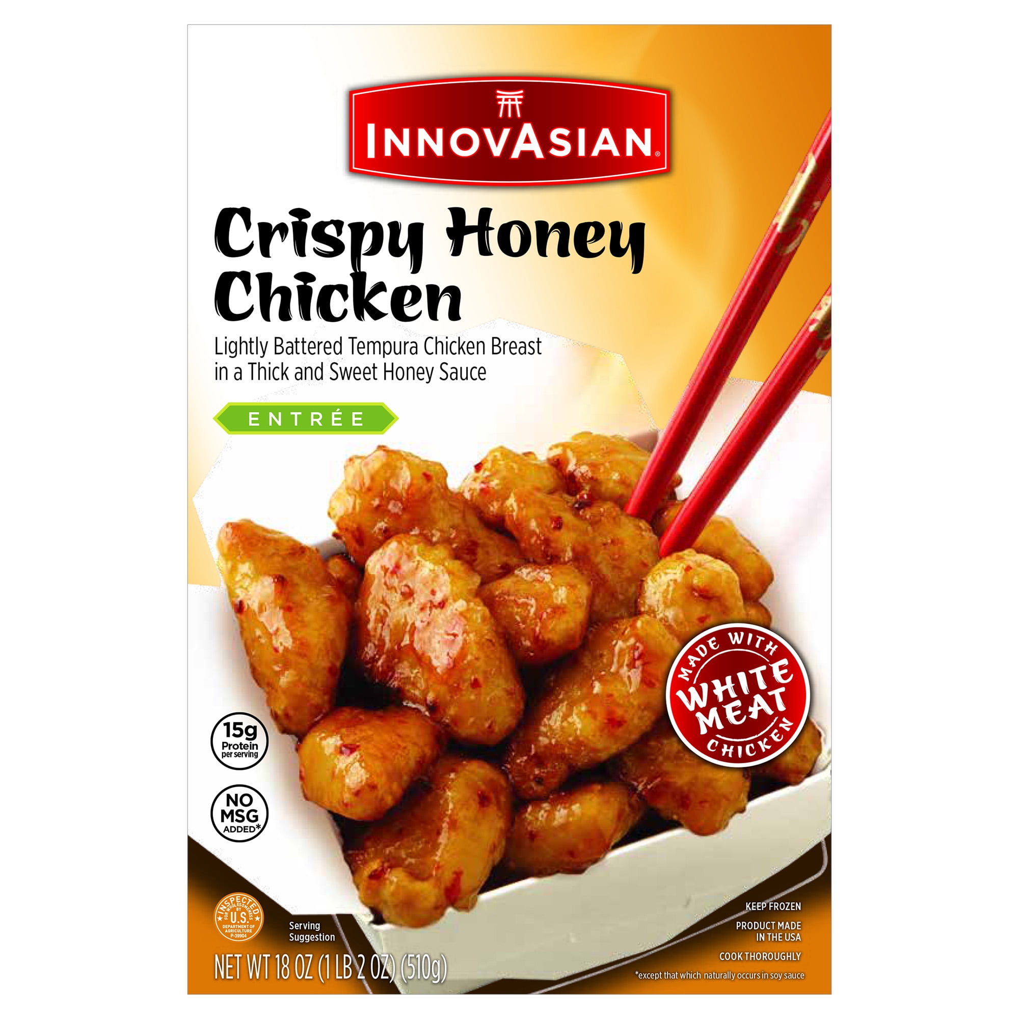 InnovAsian Crispy Honey Frozen Chicken 18oz BrickSeek