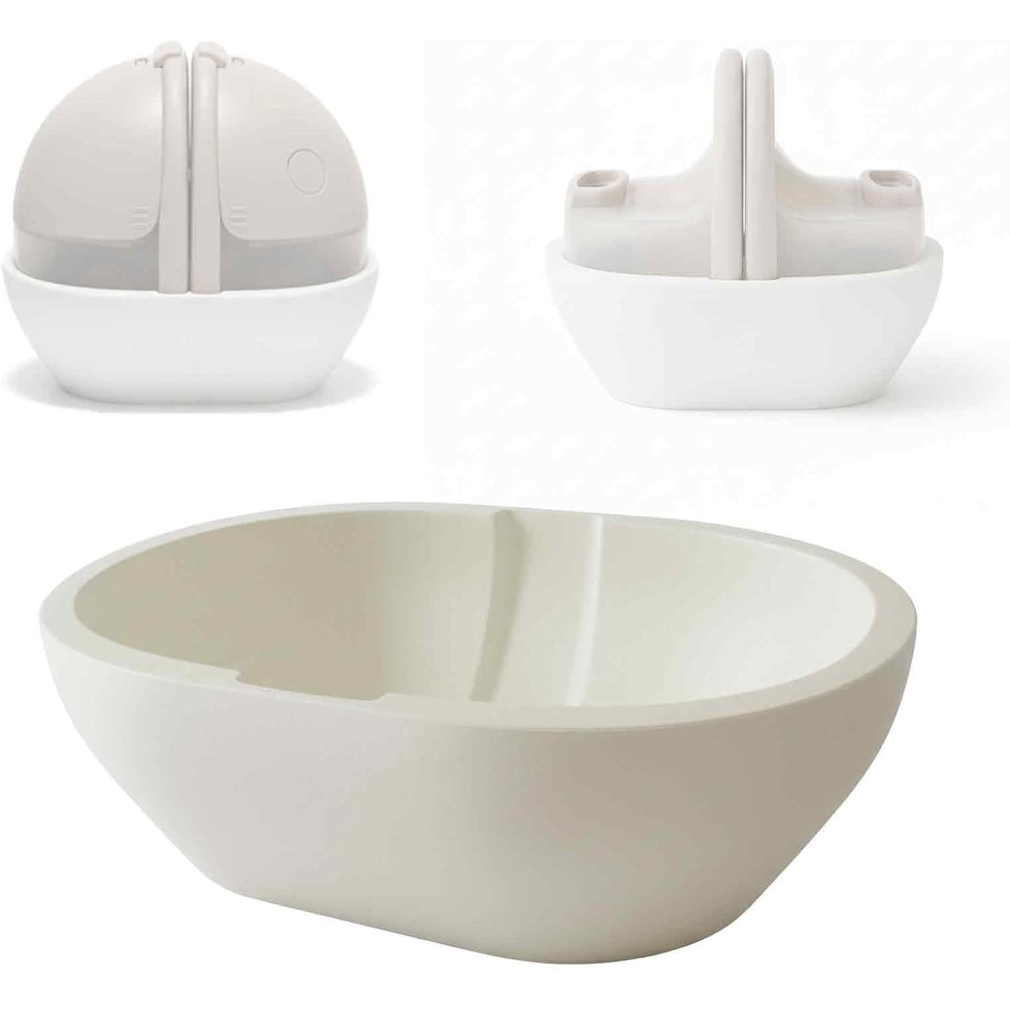 Breast Pump Holder for Eufy S1/E10/E20 - Hands-Free Stand Prevents Leaks, Compact Design, Ideal Storage Solution for Busy Moms
