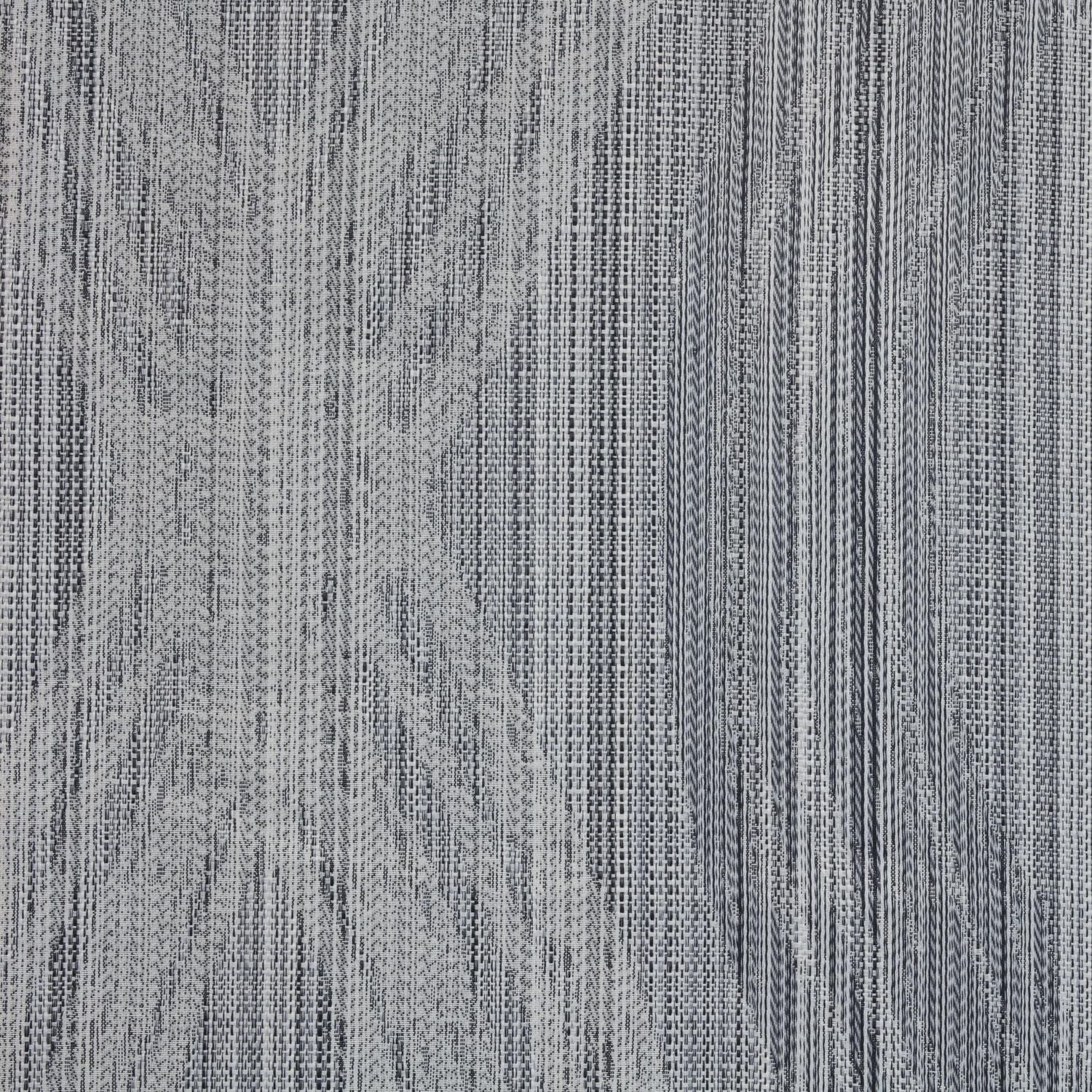 Loft Living Flick, assombrissant panneau de rideau jacquard texturé à oeillets 52" x 84", gris fossile