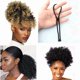 thumbnail image 3 of 6 Lazos de Caballo Afro Puff, Ajustables para el Cabello, Diadema Larga Moño Pelo Rizado Natural Grueso, Largos, 3 of 5