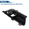 thumbnail image 4 of Mango de puerta interior del lado del pasajero delantero para Hyundai Veracruz 2007-2012, mango de puerta interior No.826203J000/82620-3J000, negro, 1 pc, 4 of 6