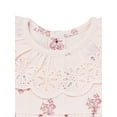 thumbnail image 3 of Modern Moments by Gerber Baby Girl Cotton Ruffle Novelty Lace Bubble Romper, Sizes 0/3 Months - 24 Months, 3 of 9