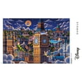 thumbnail image 4 of Ceaco Peter Pan Learning to Fly 1500-Piece Interlocking Jigsaw Puzzle, 4 of 6