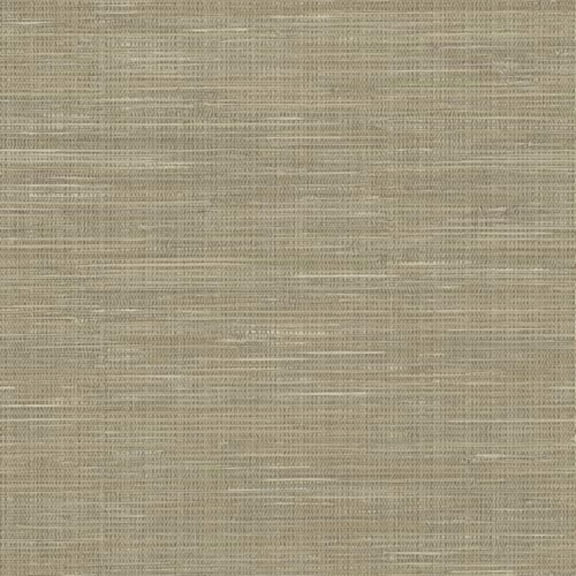Cream Vinyl Grassweave Peel & Stick Wallpaper, NUS2875