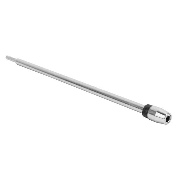 Screw Bit Holder Bit Holder Hex Shank Screw Bit Holder Screw Bit Extension Rod Magnetic Screw Bit Holder Screw Bit Holder Magnetic Silver Carbon Steel 1/4in Hex Shank 300mm Length