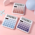 thumbnail image 5 of School Supplies under $5 Solar Calculator High Color Dopamine 12 Bit Mechanical Key Scientific Computer Up to 65% Off, 5 of 7