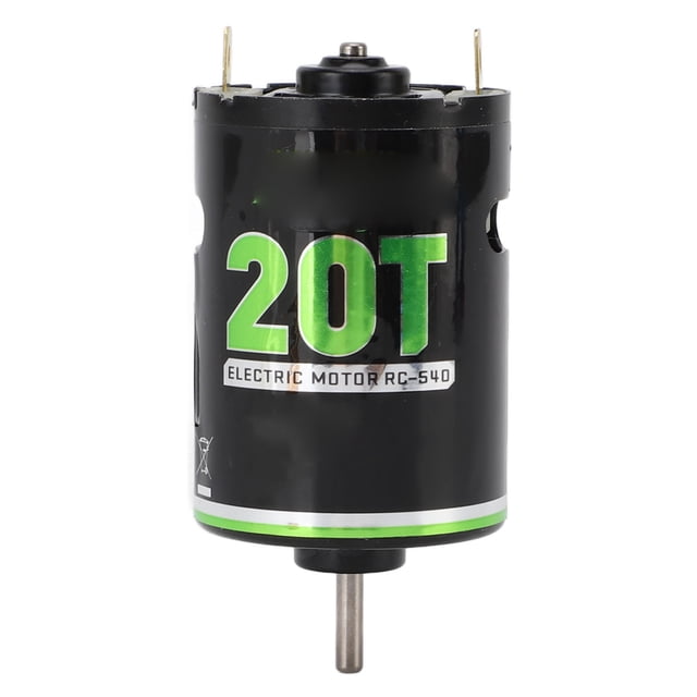 High Performance 540 Brushed Electric Motor, Easy Assembly with Blue Heatsink, for 1/10 RC Climbing Car, Vehicle, Racing Car