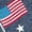HEATHER BLUE, variant on - Dead Inside Patriotic Short Sleeve Graphic T-Shirt