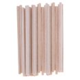thumbnail image 1 of Formas de madera de balsa,Varilla de pasador de artesanía de madera sin terminar,Palos redondos de madera,Suministros de artesanía en madera Modelado DIY Madera, para 2 piezas Gloria Formas de madera de balsa, 1 of 7