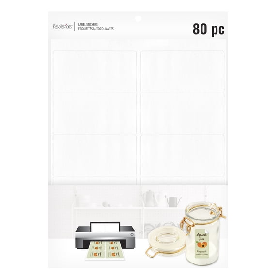 12 Packs: 80 ct. (960 total) White Shipping Labels by Recollections