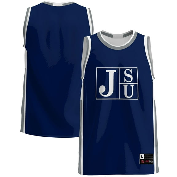 Men's GameDay Greats  Navy Jackson State Tigers  Lightweight Basketball Jersey
