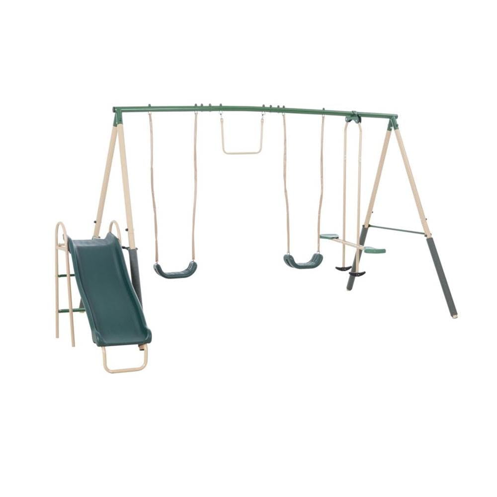 XDP Recreation Childrens Outdoor Metal Play Swing Set Swing Set