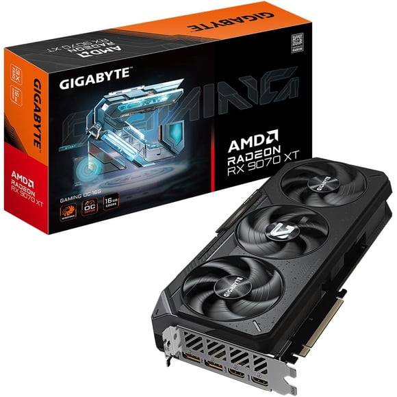 Tarjeta de Video GIGABYTE Radeon RX 9070 XT GAMING OC 16GB GDDR6