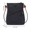 thumbnail image 2 of Bolso Unisex Crossbody Impermeable Mini Monedero Ocio Diario Negro, 2 of 4